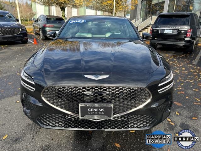 used 2023 Genesis G70 car, priced at $36,995