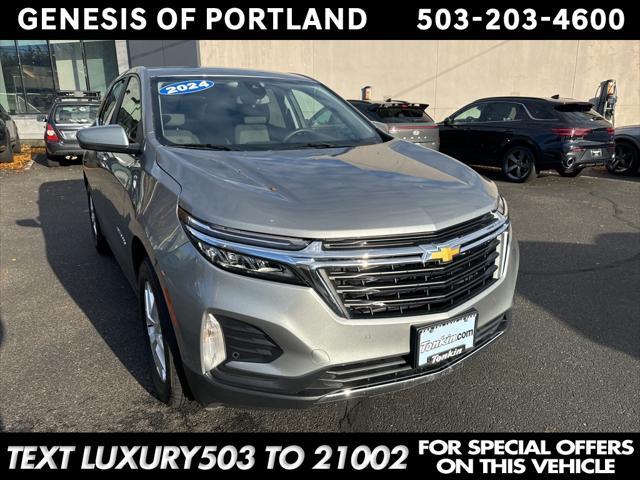 used 2024 Chevrolet Equinox car, priced at $21,988