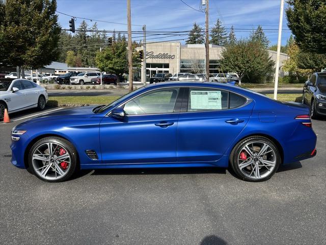 new 2025 Genesis G70 car, priced at $55,725