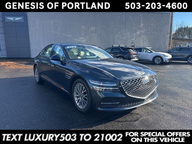 used 2022 Genesis G80 car, priced at $41,995