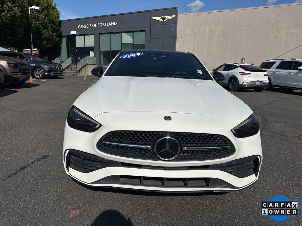 used 2022 Mercedes-Benz C-Class car, priced at $41,995
