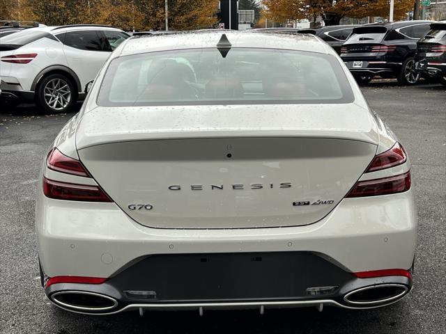 new 2025 Genesis G70 car, priced at $58,545