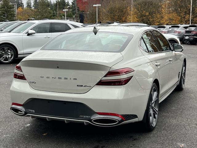 new 2025 Genesis G70 car, priced at $58,545