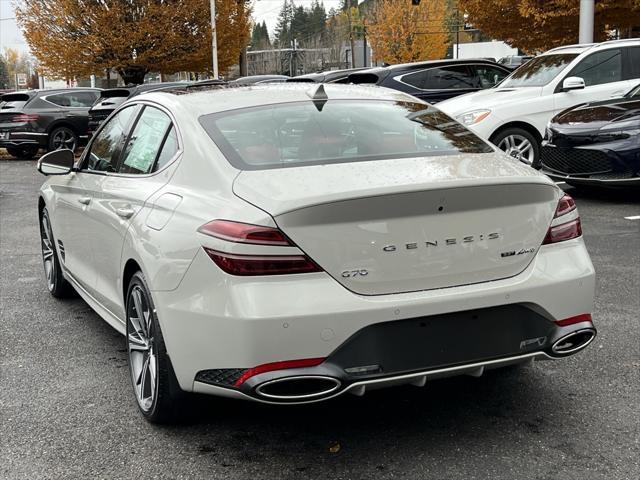 new 2025 Genesis G70 car, priced at $58,545