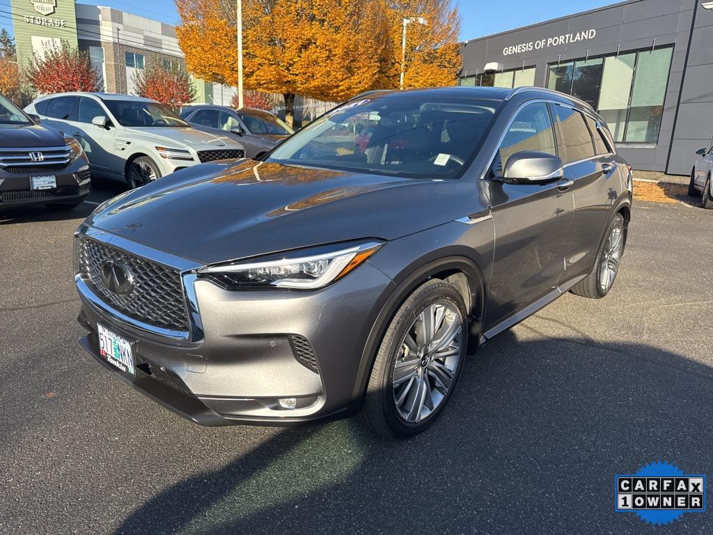 used 2021 INFINITI QX50 car, priced at $27,977