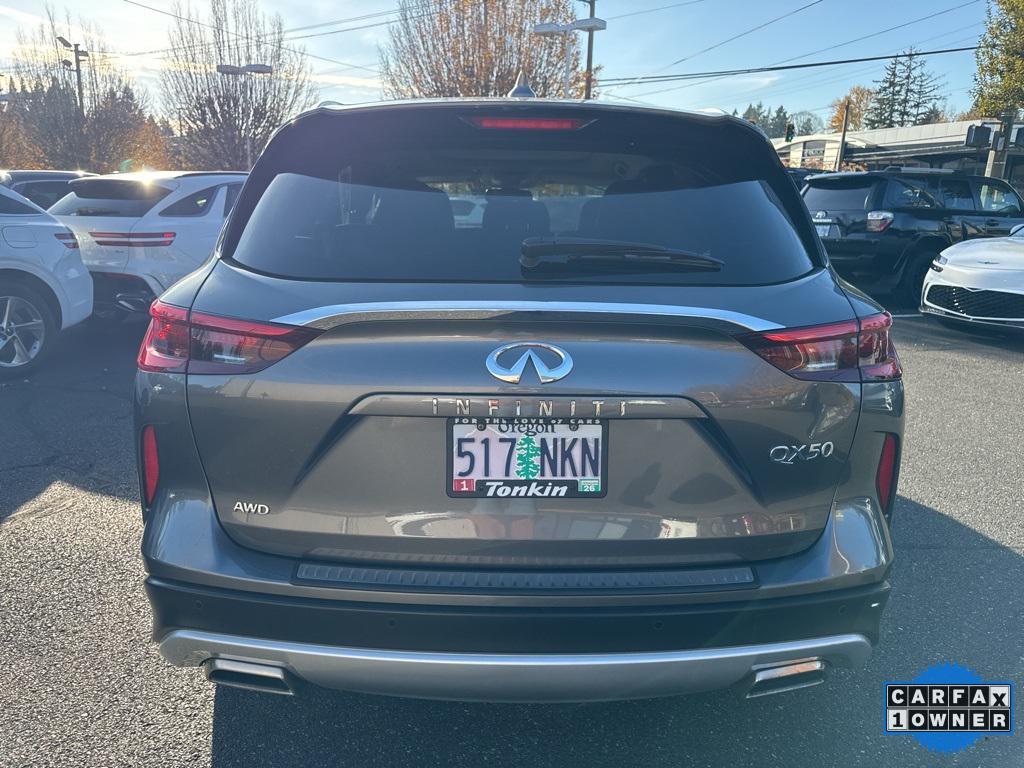 used 2021 INFINITI QX50 car, priced at $27,977