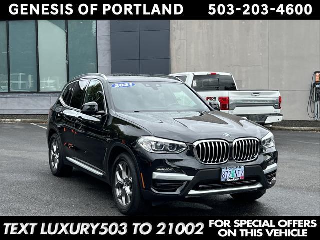 used 2021 BMW X3 car, priced at $30,933