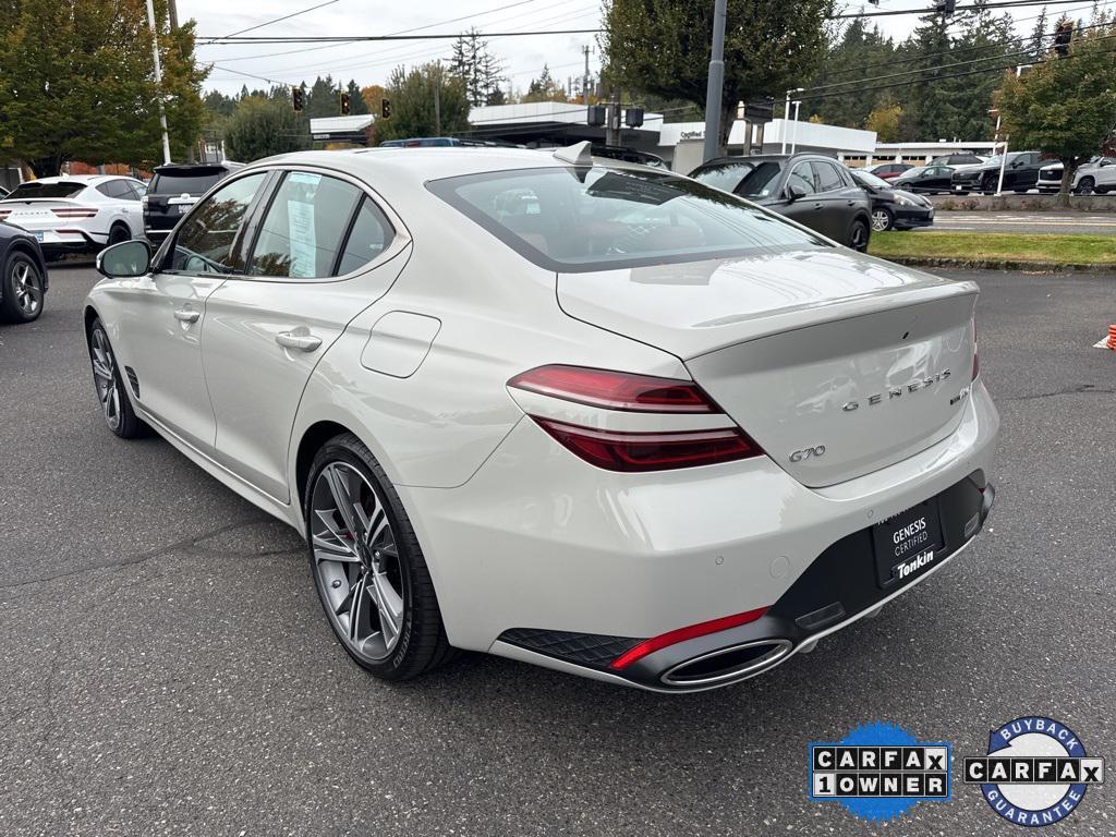 used 2025 Genesis G70 car, priced at $48,988