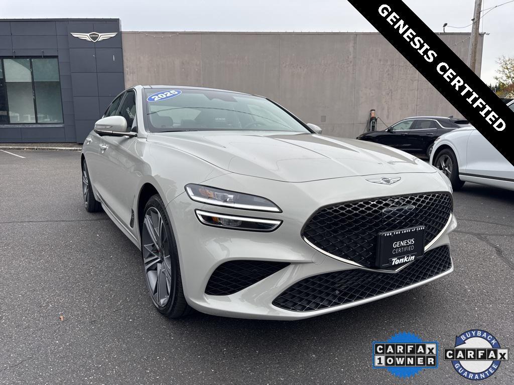 used 2025 Genesis G70 car, priced at $51,988