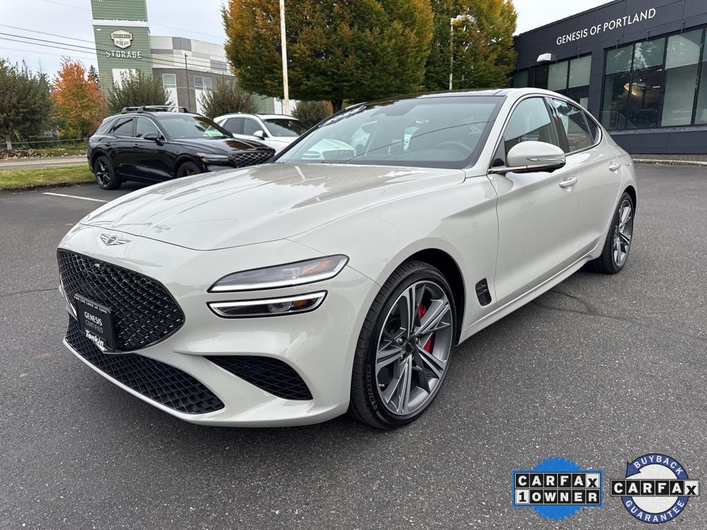 used 2025 Genesis G70 car, priced at $48,988