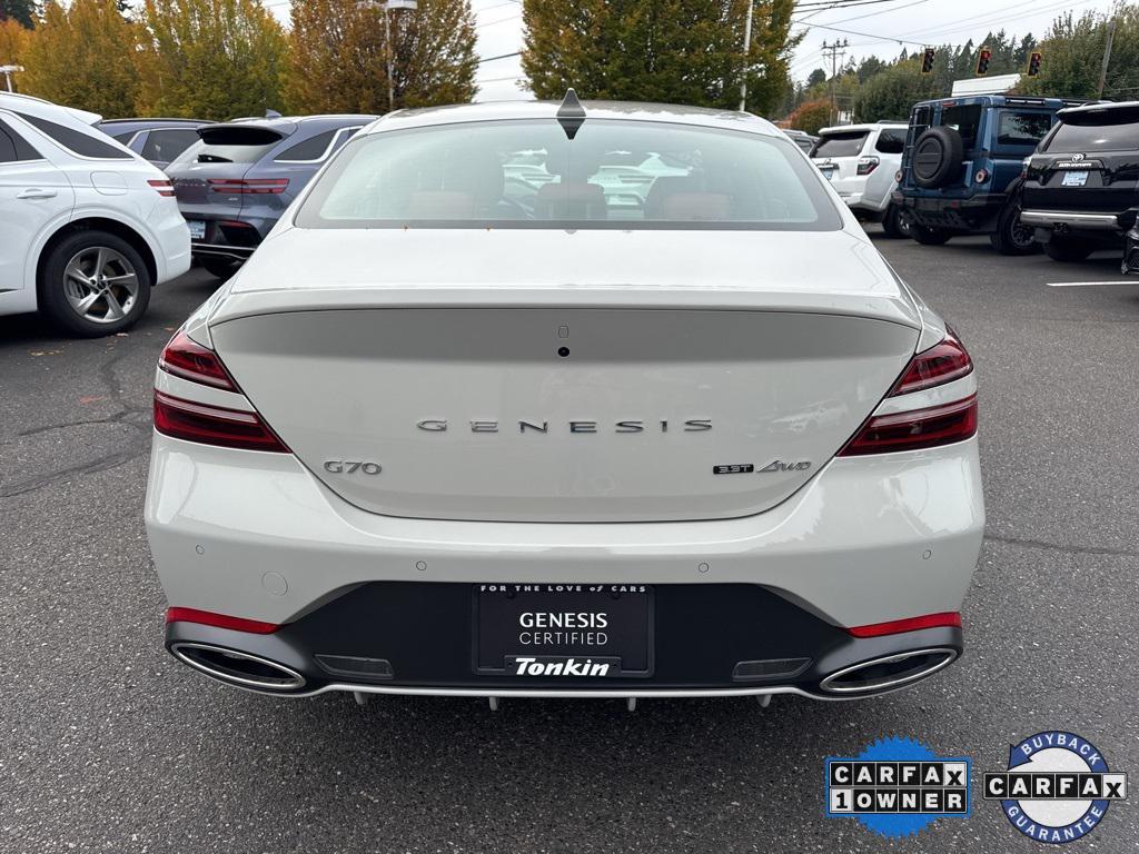 used 2025 Genesis G70 car, priced at $48,988