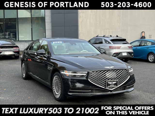 used 2020 Genesis G90 car, priced at $37,555