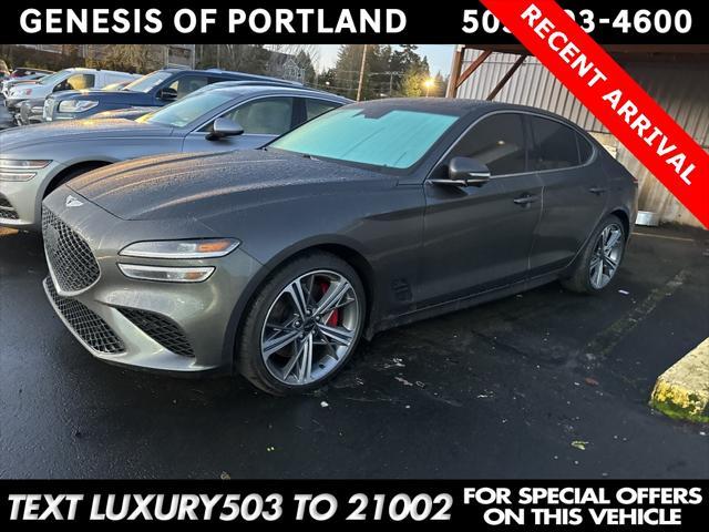 used 2023 Genesis G70 car, priced at $39,995