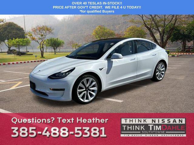 used 2018 Tesla Model 3 car, priced at $26,898