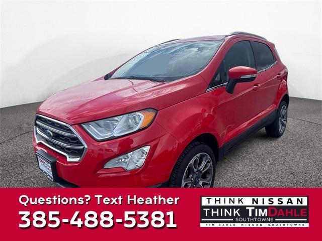 used 2019 Ford EcoSport car, priced at $18,318