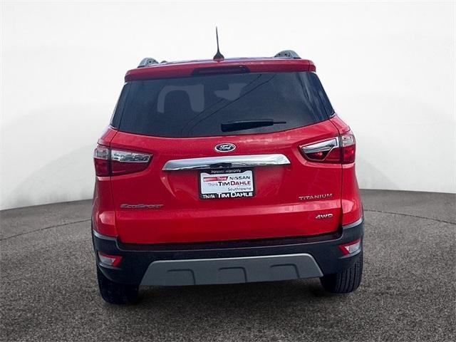 used 2019 Ford EcoSport car, priced at $17,299