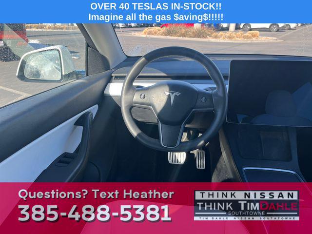 used 2022 Tesla Model Y car, priced at $33,088