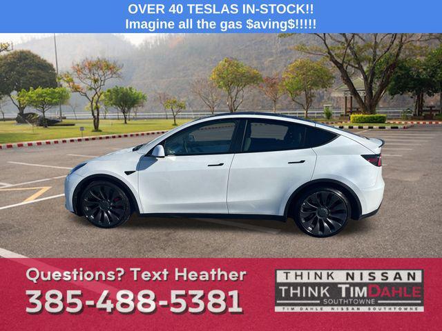 used 2022 Tesla Model Y car, priced at $33,088