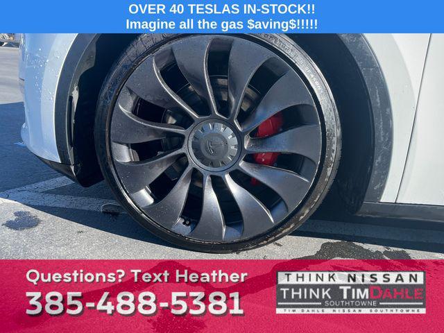 used 2022 Tesla Model Y car, priced at $33,088