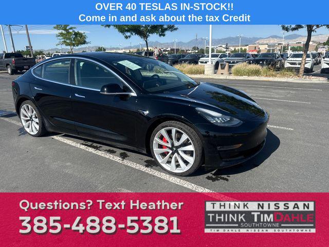 used 2018 Tesla Model 3 car, priced at $18,399
