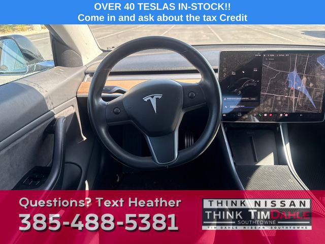used 2018 Tesla Model 3 car, priced at $18,399
