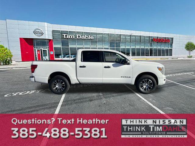 used 2022 Nissan Titan car, priced at $30,513