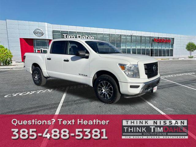 used 2022 Nissan Titan car, priced at $30,513