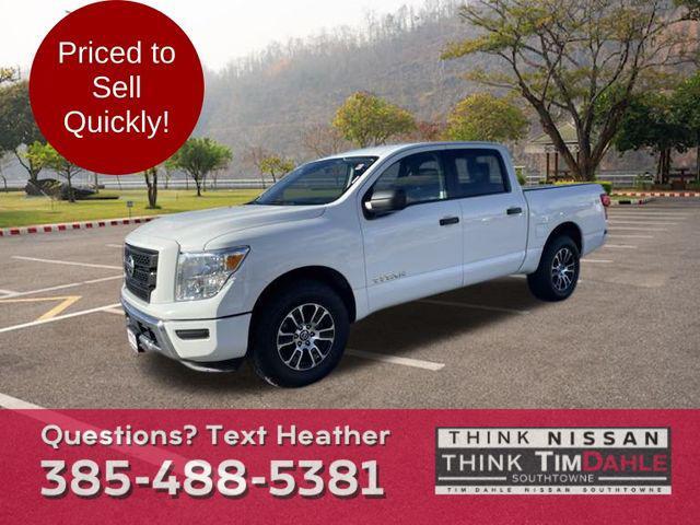 used 2022 Nissan Titan car, priced at $27,999