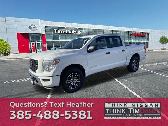 used 2022 Nissan Titan car, priced at $30,513