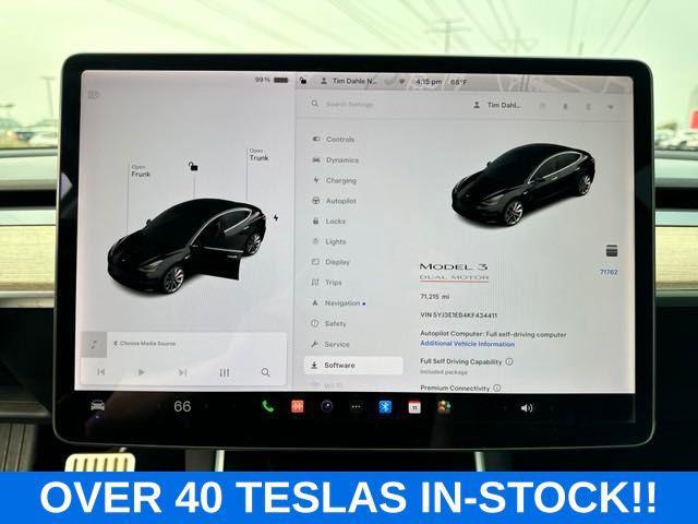 used 2019 Tesla Model 3 car, priced at $21,998