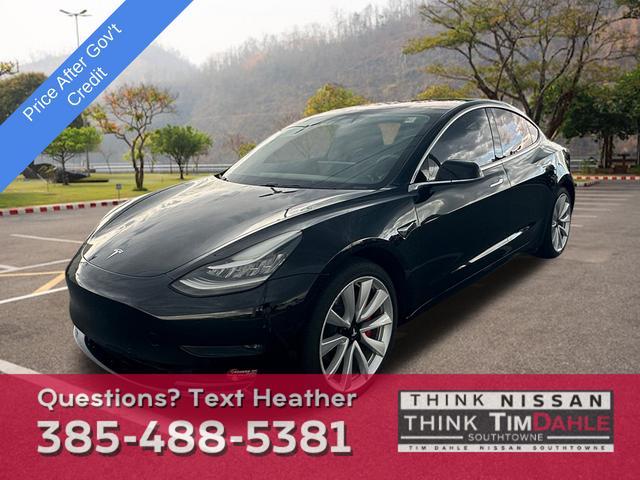 used 2018 Tesla Model 3 car, priced at $22,423