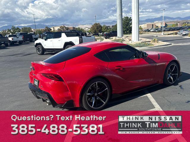 used 2022 Toyota GR Supra car, priced at $54,990