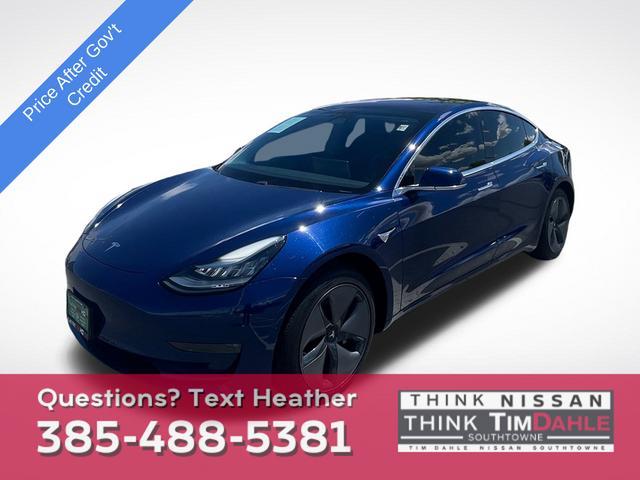 used 2017 Tesla Model 3 car, priced at $22,899