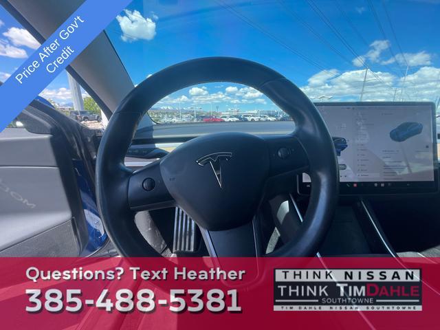 used 2017 Tesla Model 3 car, priced at $20,982