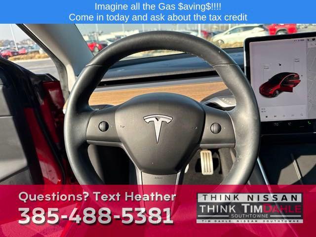 used 2019 Tesla Model 3 car, priced at $25,898