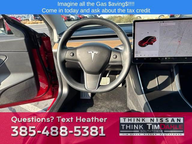 used 2019 Tesla Model 3 car, priced at $25,898