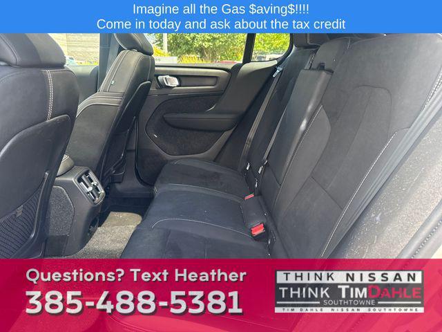 used 2023 Volvo C40 Recharge Pure Electric car, priced at $23,895