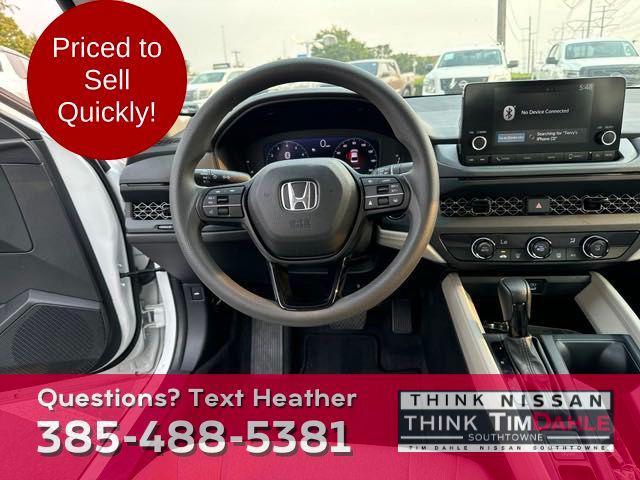 used 2023 Honda Accord car, priced at $21,998