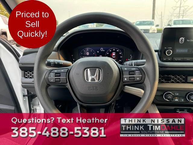 used 2023 Honda Accord car, priced at $21,998