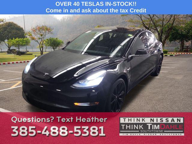 used 2018 Tesla Model 3 car, priced at $20,998