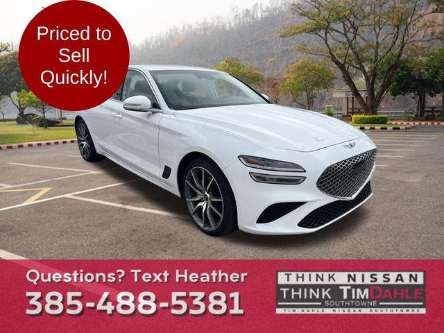 used 2023 Genesis G70 car, priced at $27,498