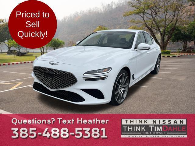 used 2023 Genesis G70 car, priced at $27,498