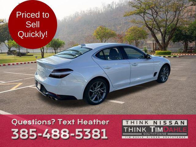 used 2022 Genesis G70 car, priced at $26,498