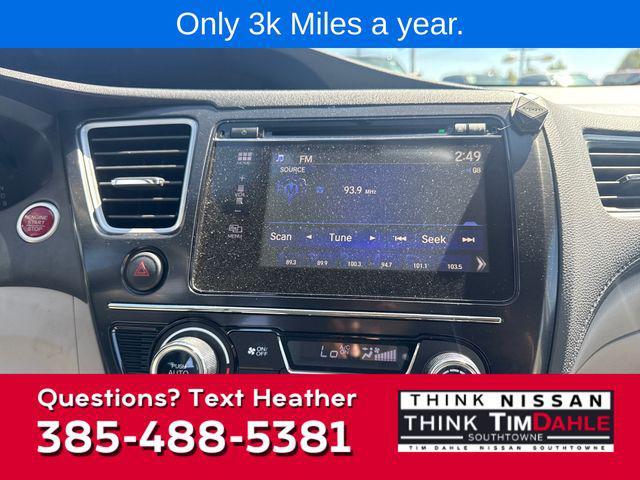 used 2015 Honda Civic car, priced at $15,998