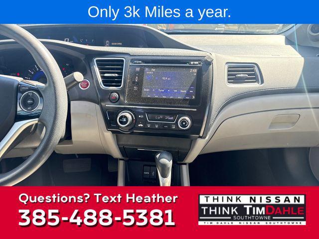 used 2015 Honda Civic car, priced at $15,998