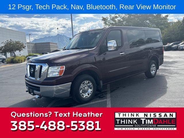 used 2014 Nissan NV Passenger NV3500 HD car, priced at $27,888