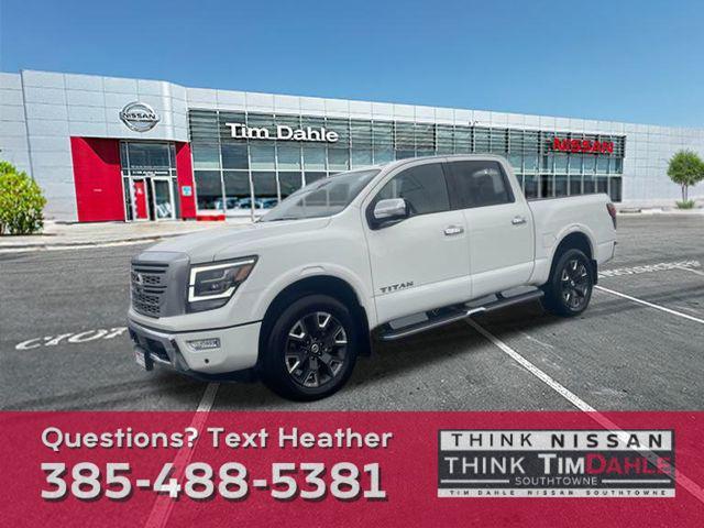 used 2021 Nissan Titan car, priced at $37,493