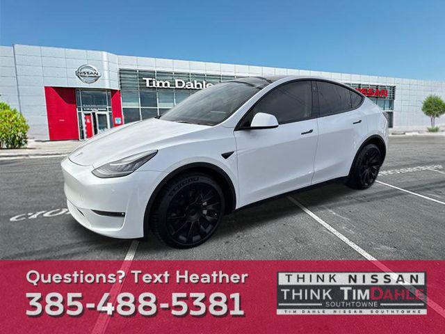 used 2022 Tesla Model Y car, priced at $29,546