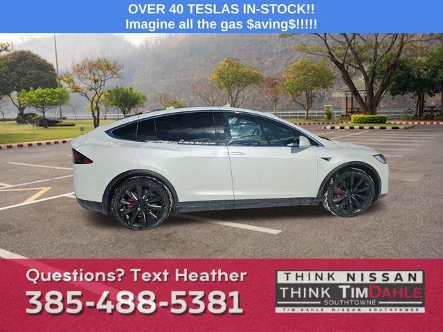 used 2020 Tesla Model X car, priced at $44,718