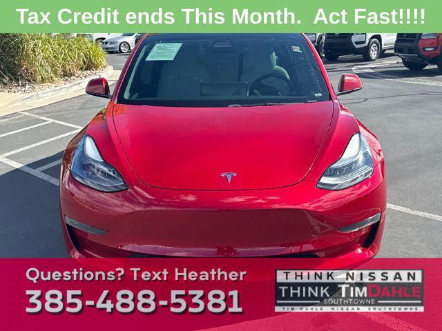 used 2022 Tesla Model 3 car, priced at $24,173